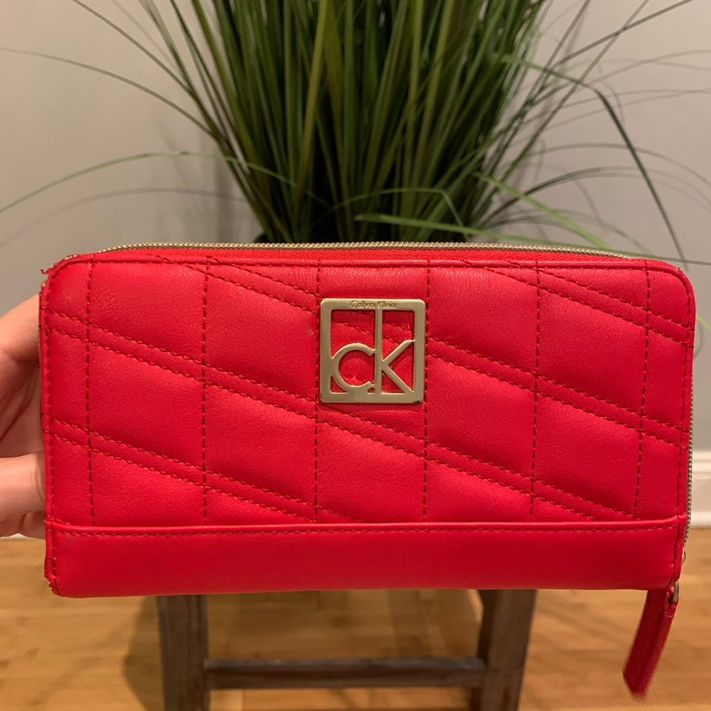 Calvin Klein Crimson Red Wallet